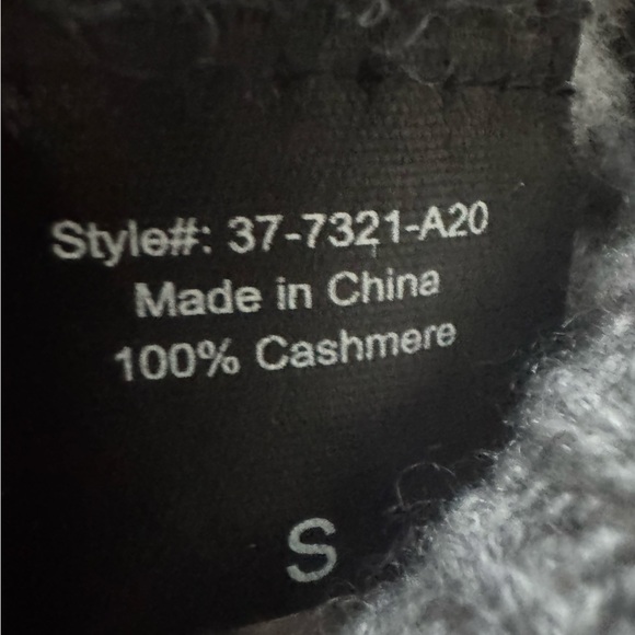 Jenni kayne cashmere oversized cocoon cardigan 100% cashmere gray S - Picture 9 of 10